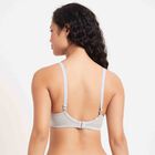 Solid Padded Bra, Melange Light Grey, small image number null