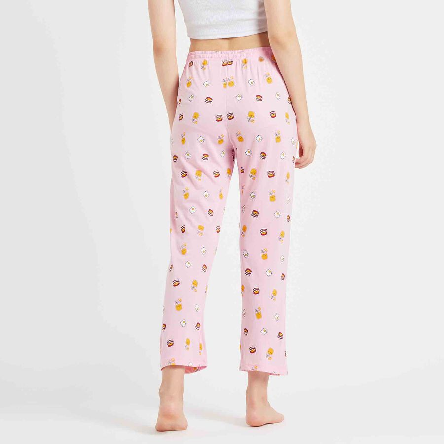 Printed Pyjama, Pink, large image number null