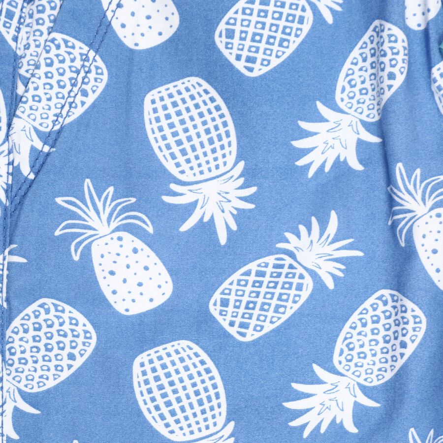 Boys' 100% Cotton Jamaicans, Mid Blue, large image number null