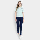 Embellished Round Neck T-Shirt, Light Green, small image number null