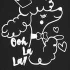 Girls Cotton T-Shirt, Black, small image number null