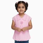 Girls' T-Shirt, हल्का गुलाबी, small