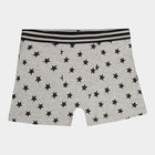 Boys Solid Brief, Melange Light Grey, small image number null