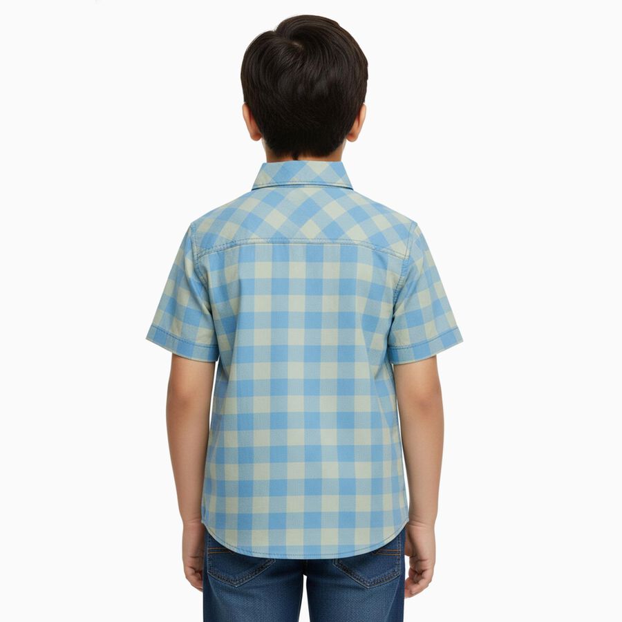 Boys' Casual Shirt, हल्का नीला, large image number null