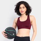 Ladies' Skinny Sports Bra, Wine, small image number null
