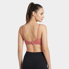 Women's Rust V Neck Bralette Bra, रस्ट, small