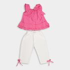 Girls' Capri Set, Pink, small image number null