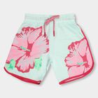 Girls' Pull Ups Shorts , एक्वा, small image number null