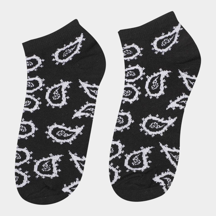 Solid Socks, Black, large image number null
