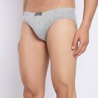 Men's Briefs , Melange Light Grey, small