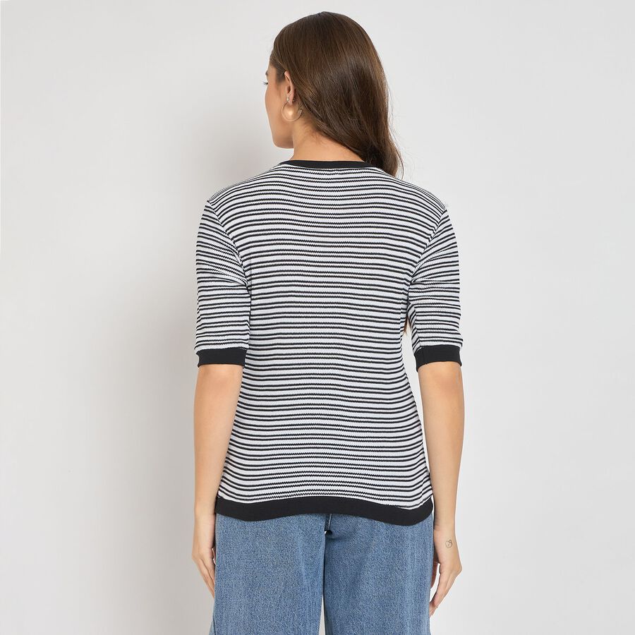 Ladies' 100% Cotton Top, White, large image number null