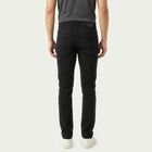 Men's Dark Grey Slim Fit Solid Jeans, Dark Grey, small