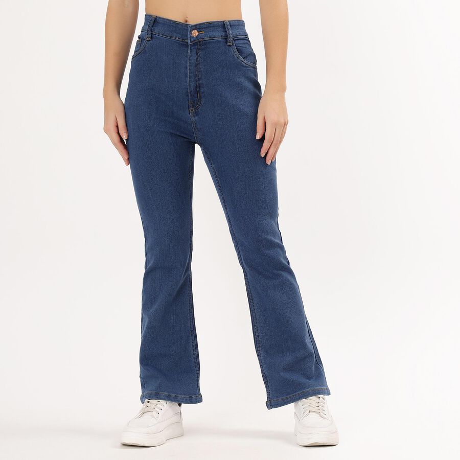 Ladies' Jeans, Mid Blue, large image number null