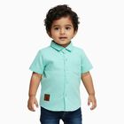 Infants' Shirt, Light Green, small image number null