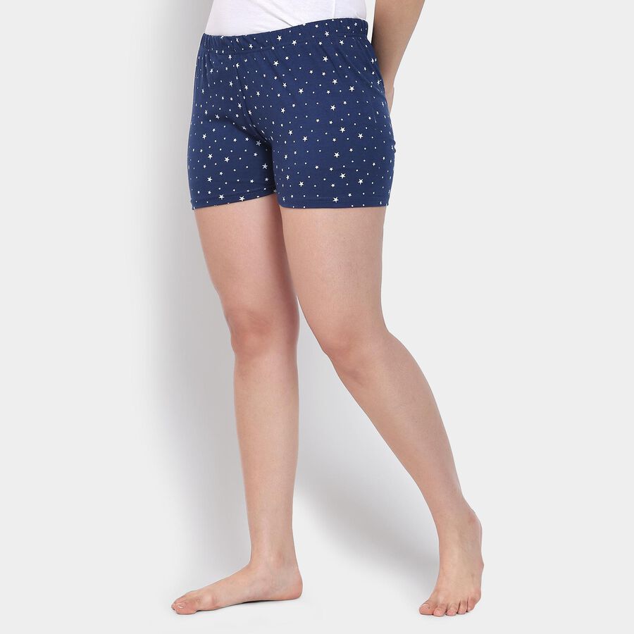 Ladies' Shorts , नेवी ब्लू, large