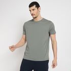 Men's 100% Cotton Round Neck Half Sleeves T-Shirt , Light Green, small image number null