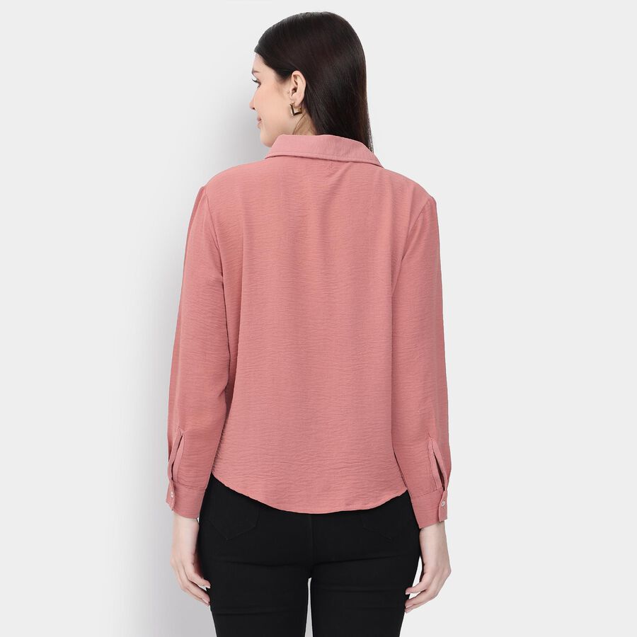 Ladies' Shirt, हल्का गुलाबी, large