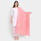 Ladies' Dupatta , मूँगा (कोरल), small image number null