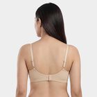 Women's Beige Padded Wired T-Shirt Bra, Beige, small