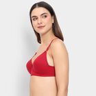 Ladies' Bra , Maroon, small image number null