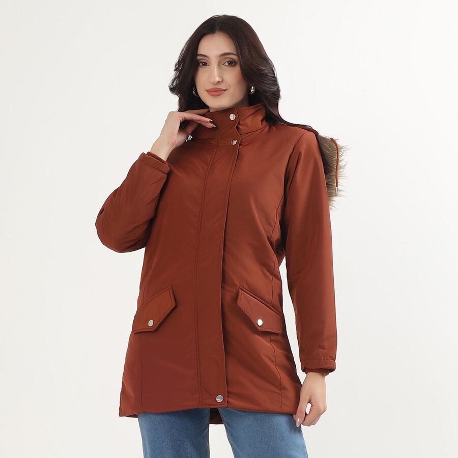Ladies' Jacket, भूरा, large image number null
