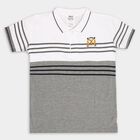 Boys' T-Shirt, हल्का ग्रे, small image number null