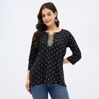 Ladies'Kurti, काला, small image number null
