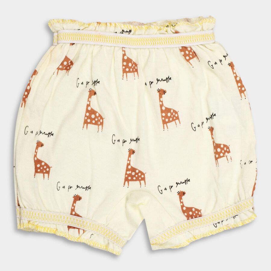 Infants' 100% Cotton Bloomer , Yellow, large