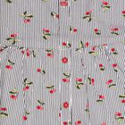 Girls' 100% Cotton Frock, काला, small image number null