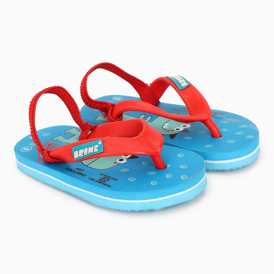 Kids Unisex Slipper, Blue, large image number null