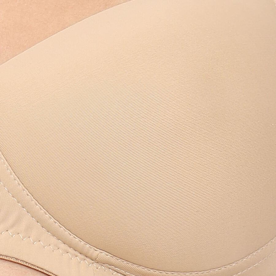 Ladies' Bra , Beige, large image number null
