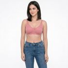 Women Lilac Cotton Blend Regular T-Shirt Bra, Lilac, small