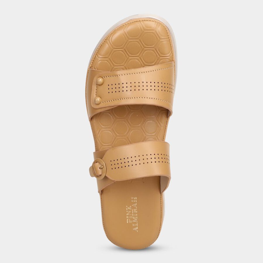 Ladies' Sandals, Beige, large image number null