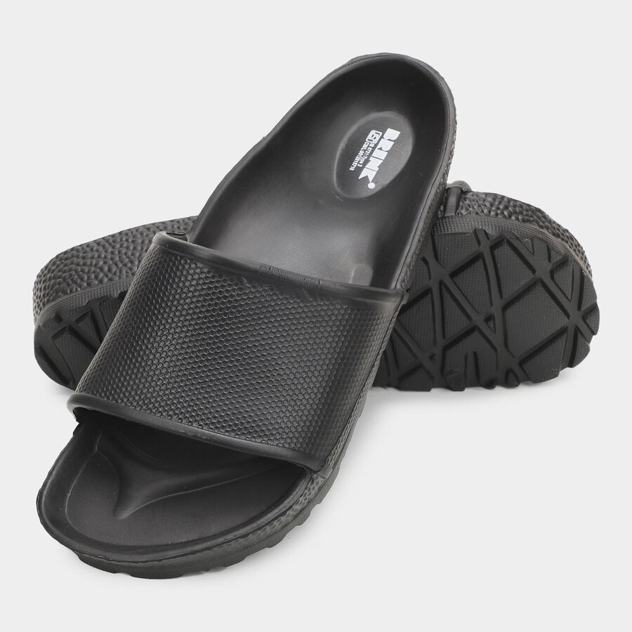 Men's Slipper, काला, large image number null
