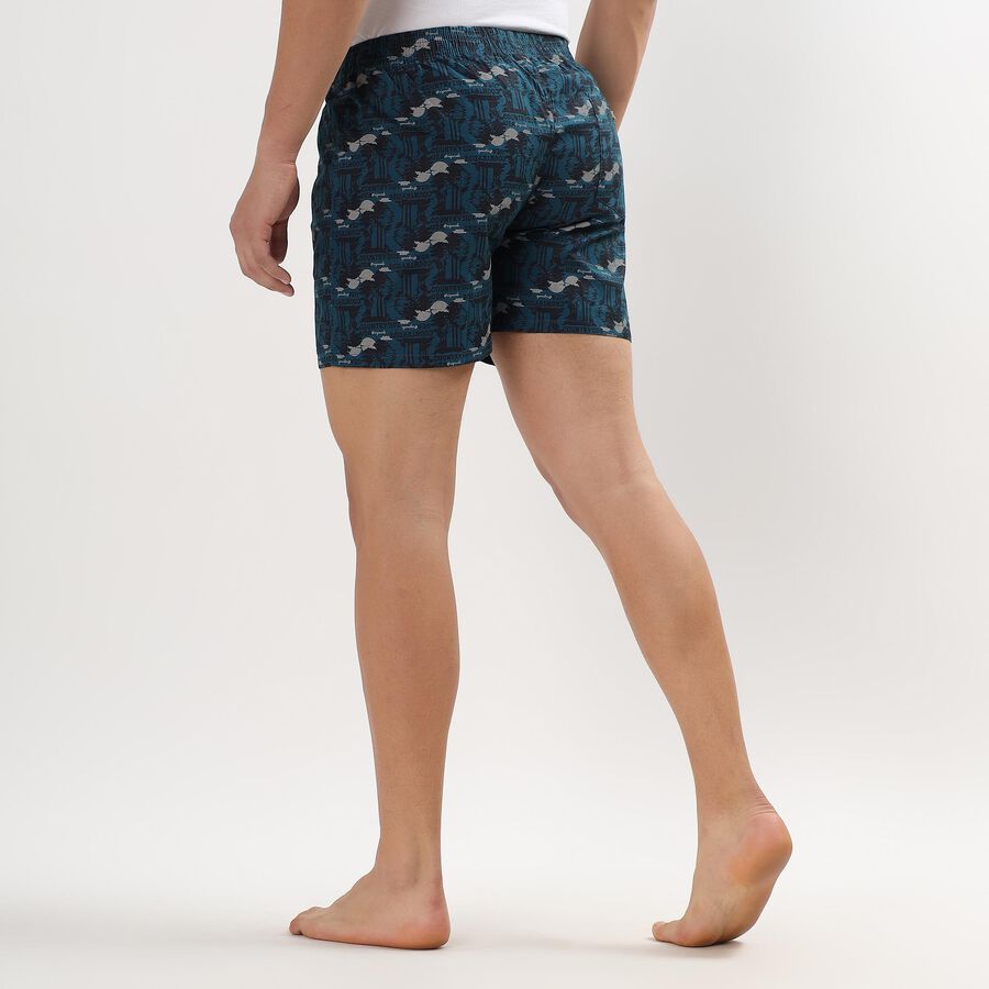 Men's 100% Cotton Boxers , Dark Blue, large image number null