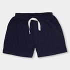 Infants' 100% Cotton Half Pant, Navy Blue, small image number null