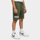 Boys' Olive Regular Fit Drawstring Bermuda Shorts, Olive, small