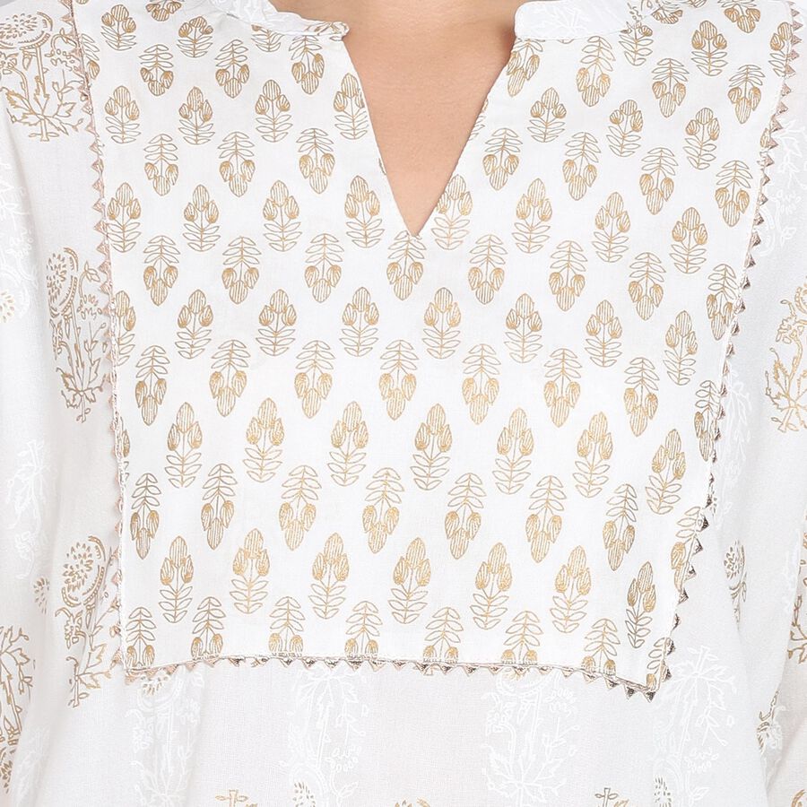 Ladies' Kurta, Beige, large image number null