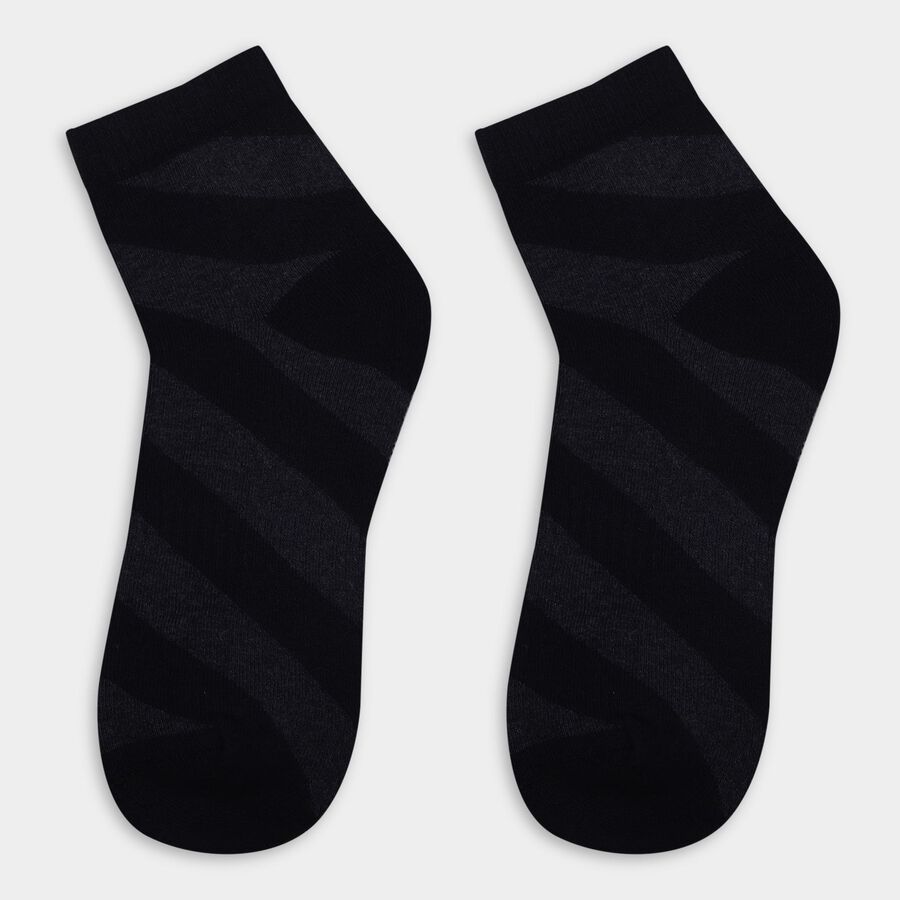 Men's Socks (Pack of 2), नेवी ब्लू, large