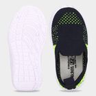 Boys' Navy Blue Slip-On Sneakers, Navy Blue, small