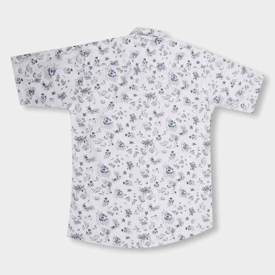 Boys' 100% Cotton Casual Shirt , White, large image number null