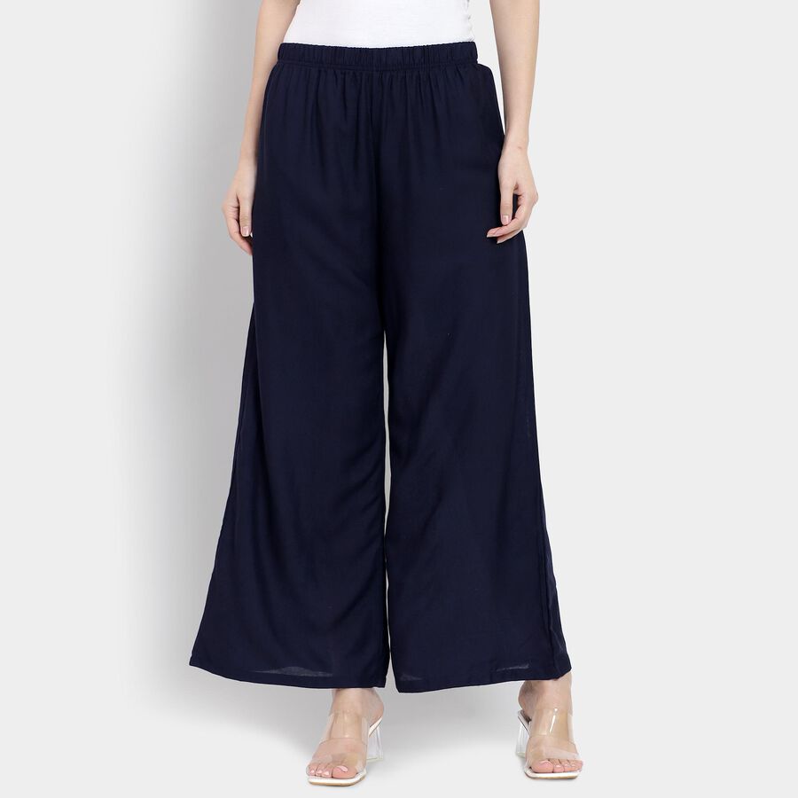Ladies' Palazzos , नेवी ब्लू, large image number null