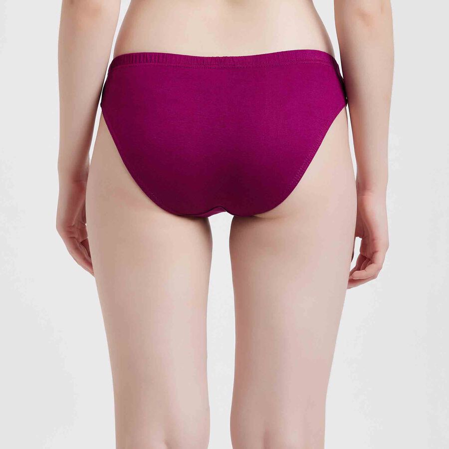 Solid Panty, Wine, large image number null