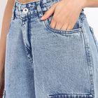 Ladies' 100% Cotton Jeans , Light Blue, small image number null