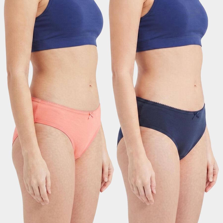 Women's Assorted Assorted Regular Fit Solid Panty, Assorted, large