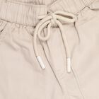Boys' 100% Cotton Trousers , Beige, small image number null