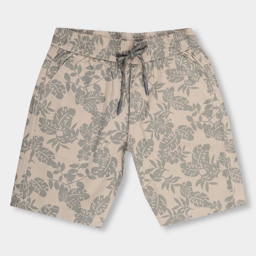 Boys' 100% Cotton Bermudas , गहरा पीला, large image number null