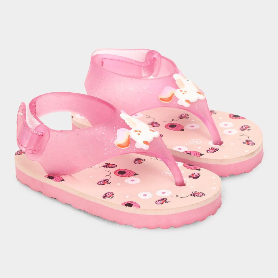 Kids pink flip sale flops