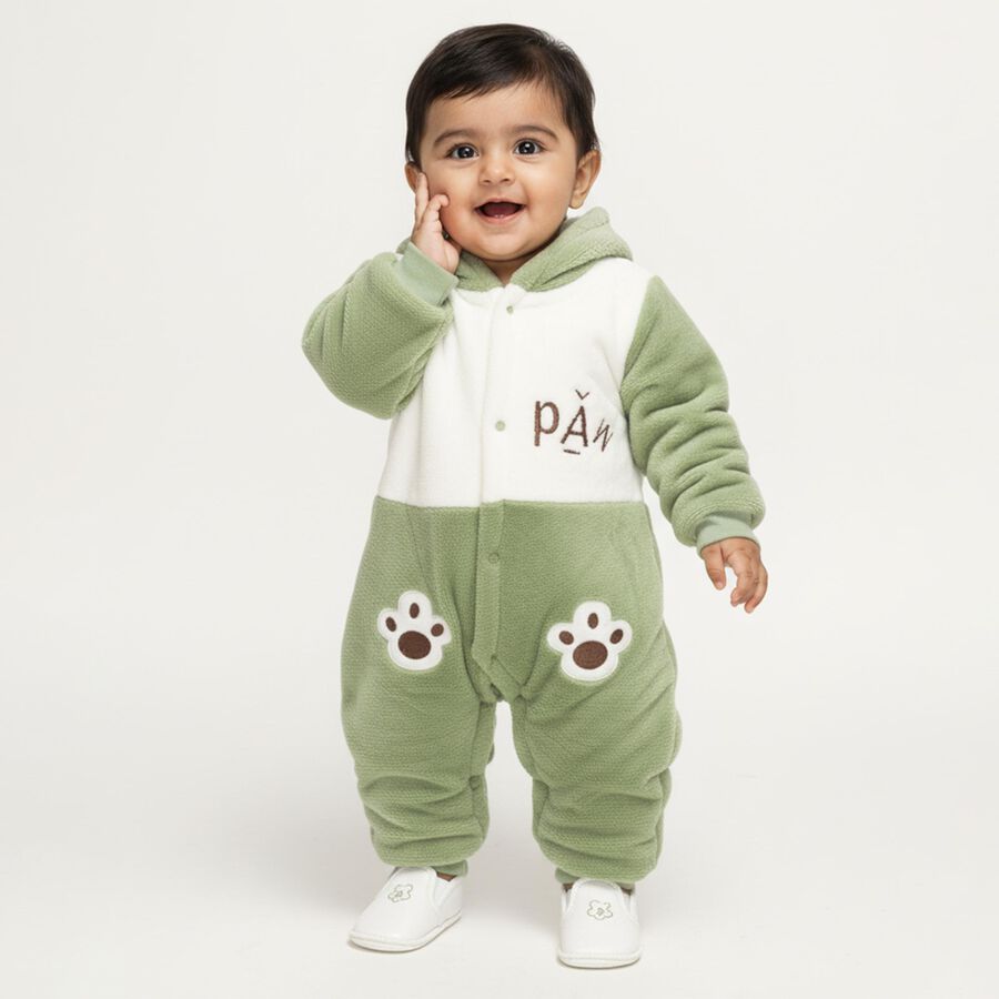 Infants' Baba Suit, Olive, large image number null
