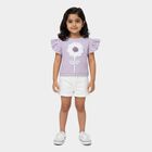 Girls' T-Shirt, लाइलेक, small
